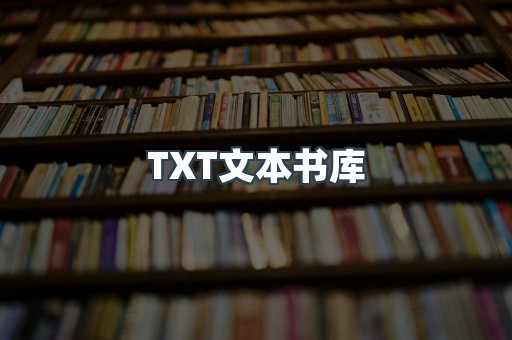 TXT文本书库